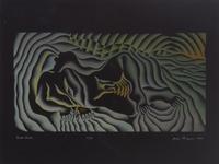 The Creation , Birth Tear/Tear , Birth Trinity , Guided by the Goddess , and Earth Birth (a group of 5 works from The Birth Project ), 1985