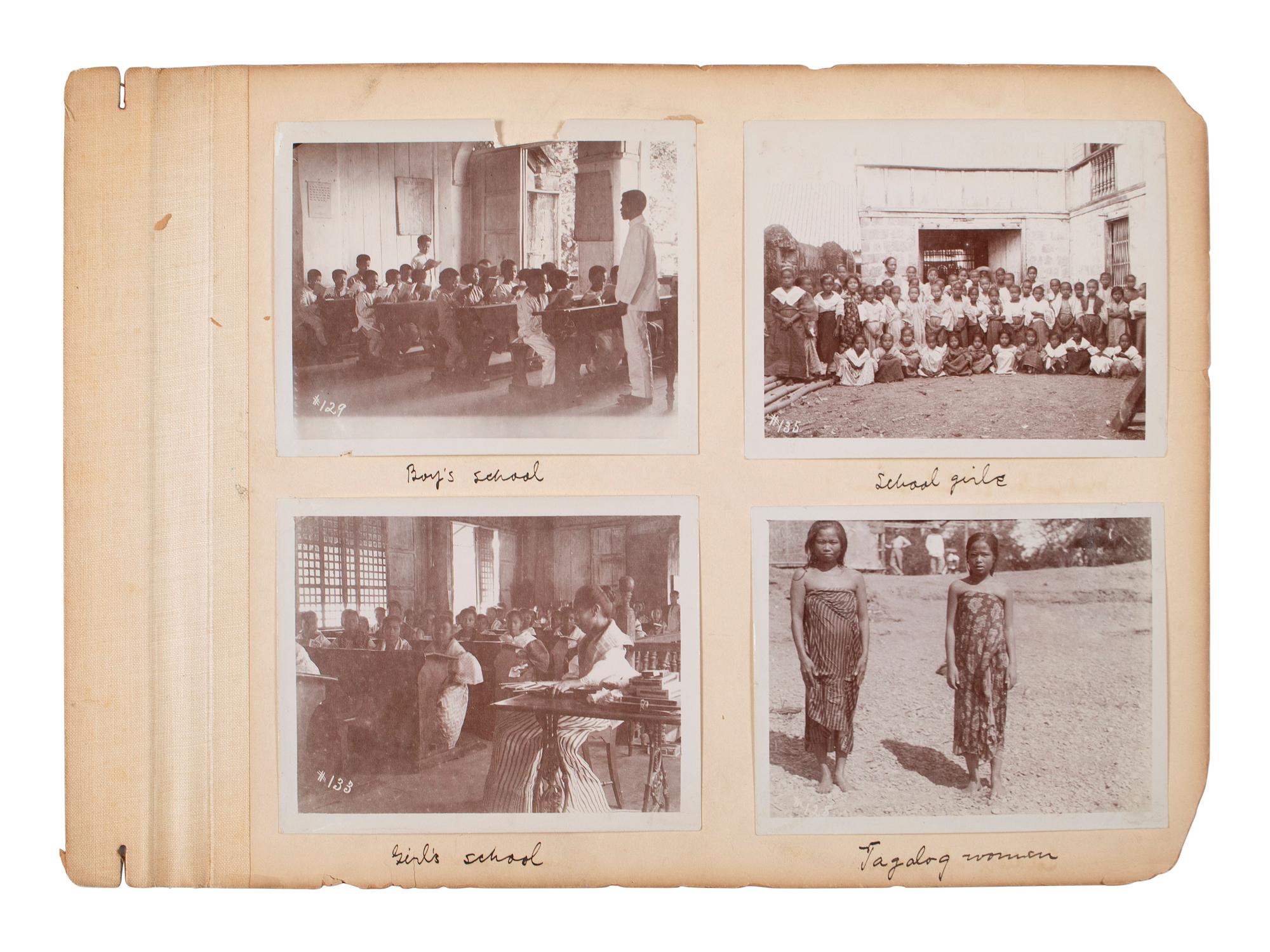 [EARLY PHOTOGRAPHY]. A large group of international photographs including images from Philippines, Japan, Egypt, Italy, and Spain, comprising: