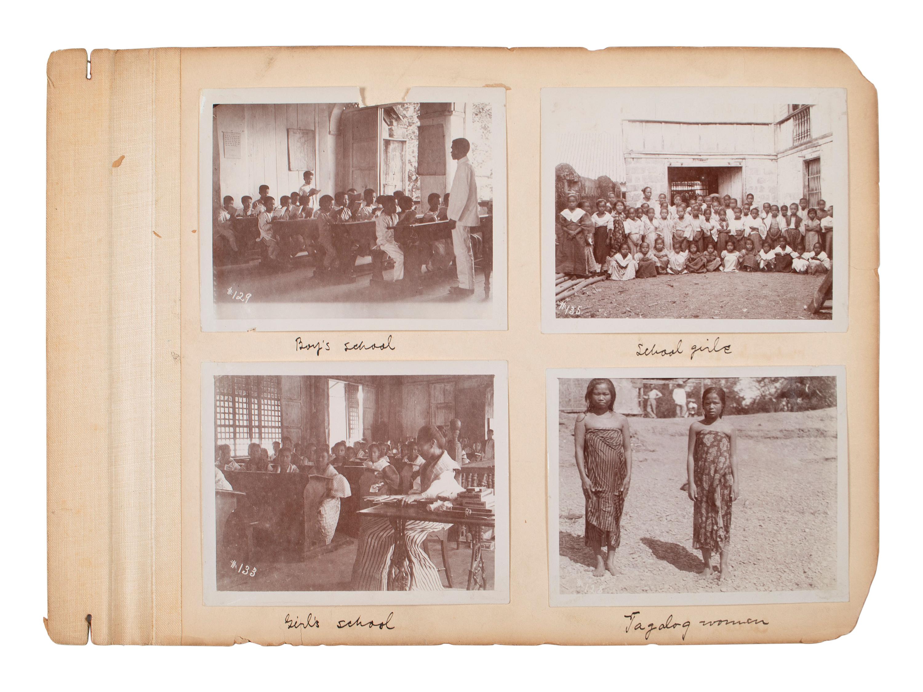 [EARLY PHOTOGRAPHY]. A large group of international photographs including images from Philippines, Japan, Egypt, Italy, and Spain, comprising: