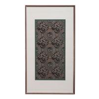 Six Chinese Embroidered and Woven Silk Panels