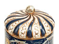 A Pair of Minton Style Porcelain Urns