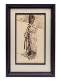 Robed Indian