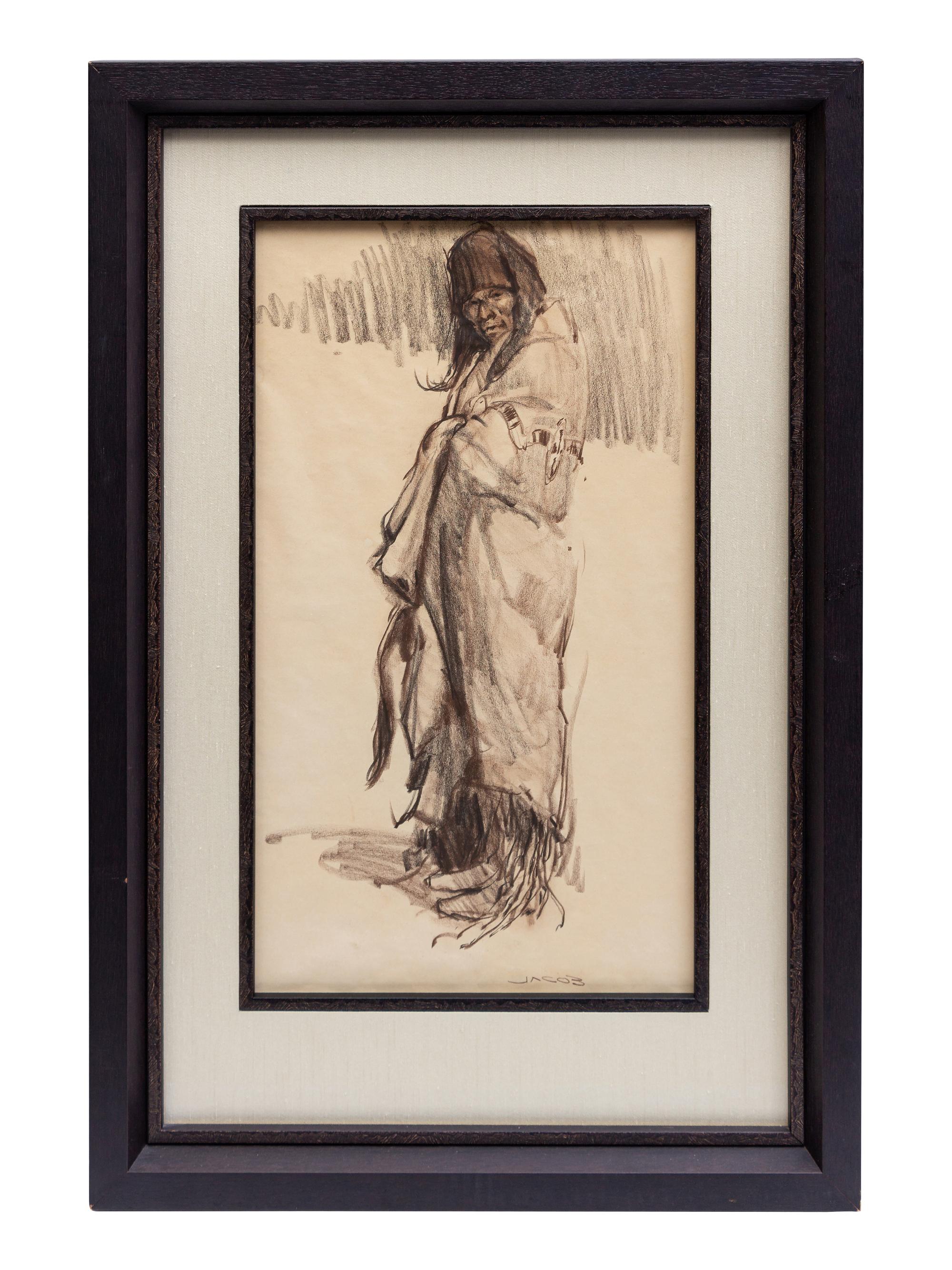 Robed Indian