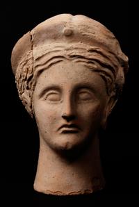 A Roman Terracotta Votive Head