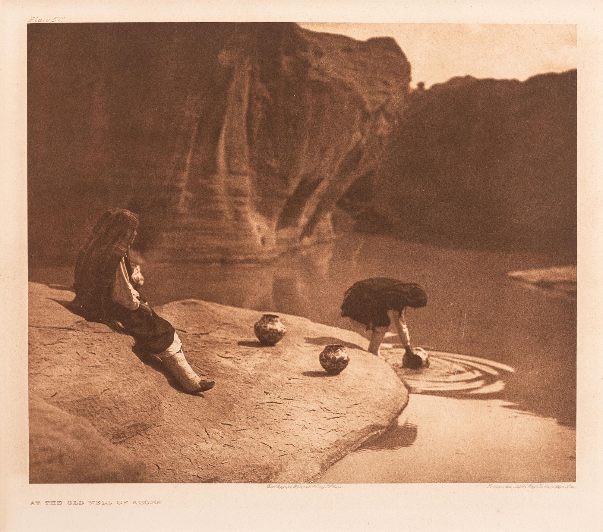 CURTIS, Edward S. (1868-1952). Complete Portfolio XVI of 36 photogravures from The North American Indian .