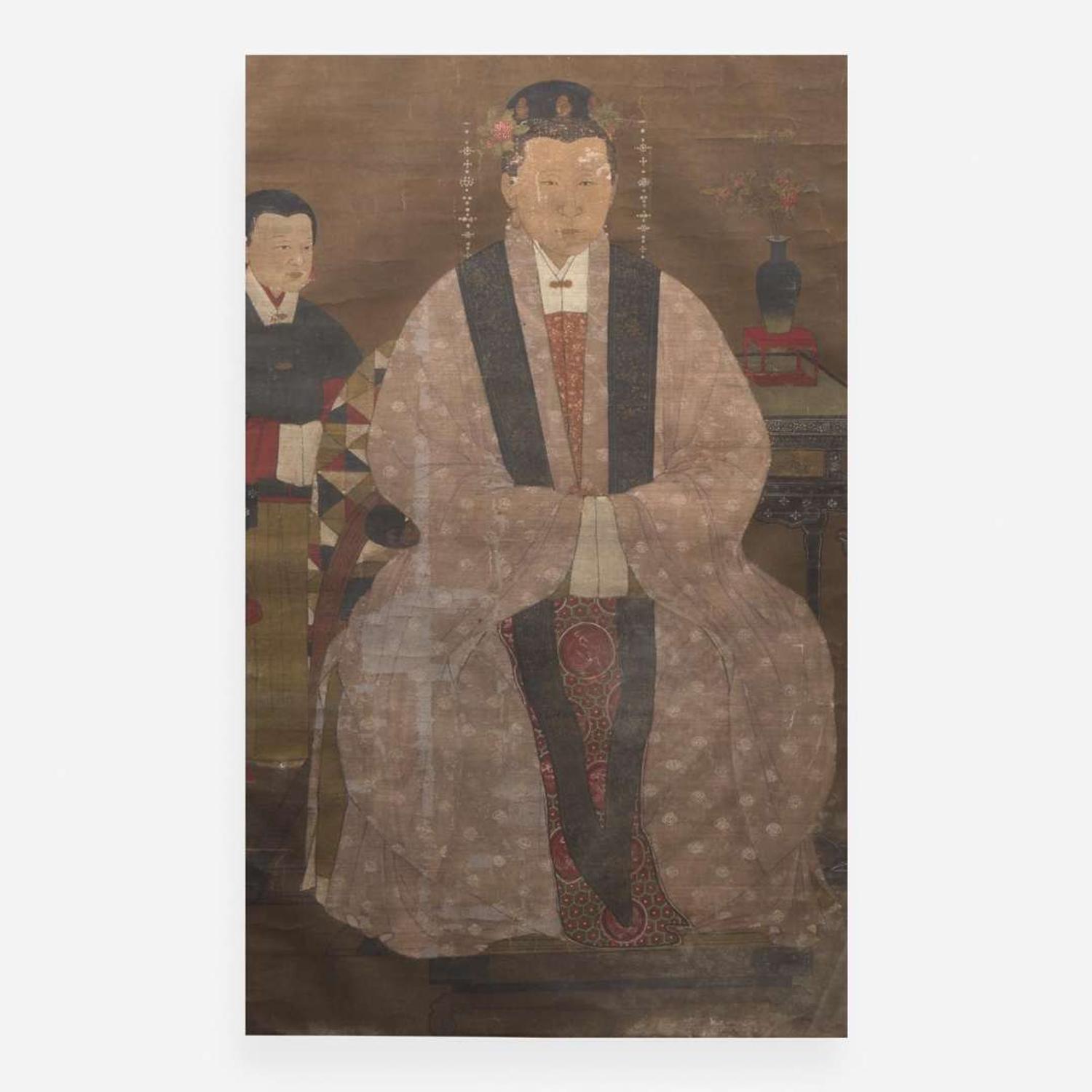 A Korean ancestor portrait 朝鮮祖先畫 Joseon dynasty (1392-1897) ????