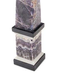 A Pair of Hardstone Obelisks