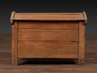 A Continental Chip and Bird Carved Dome-Top Blanket Chest
