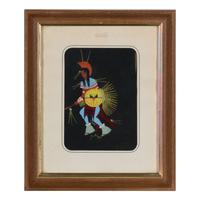 untitled, fancy dancers and woman with basket