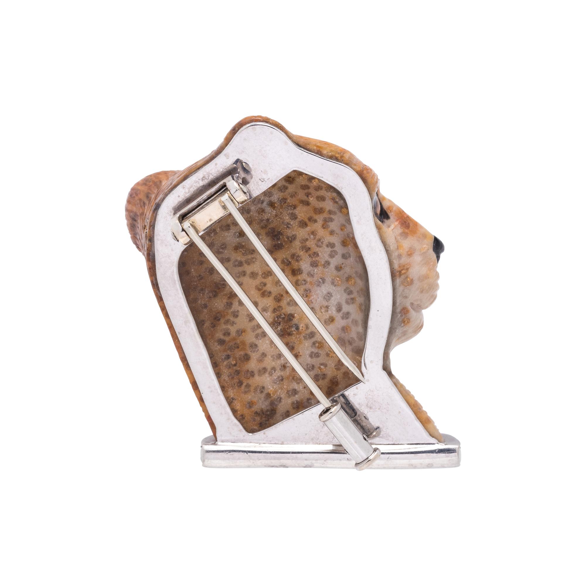 HANS ULRICH PAULY, DIAMOND CHEETAH BROOCH
