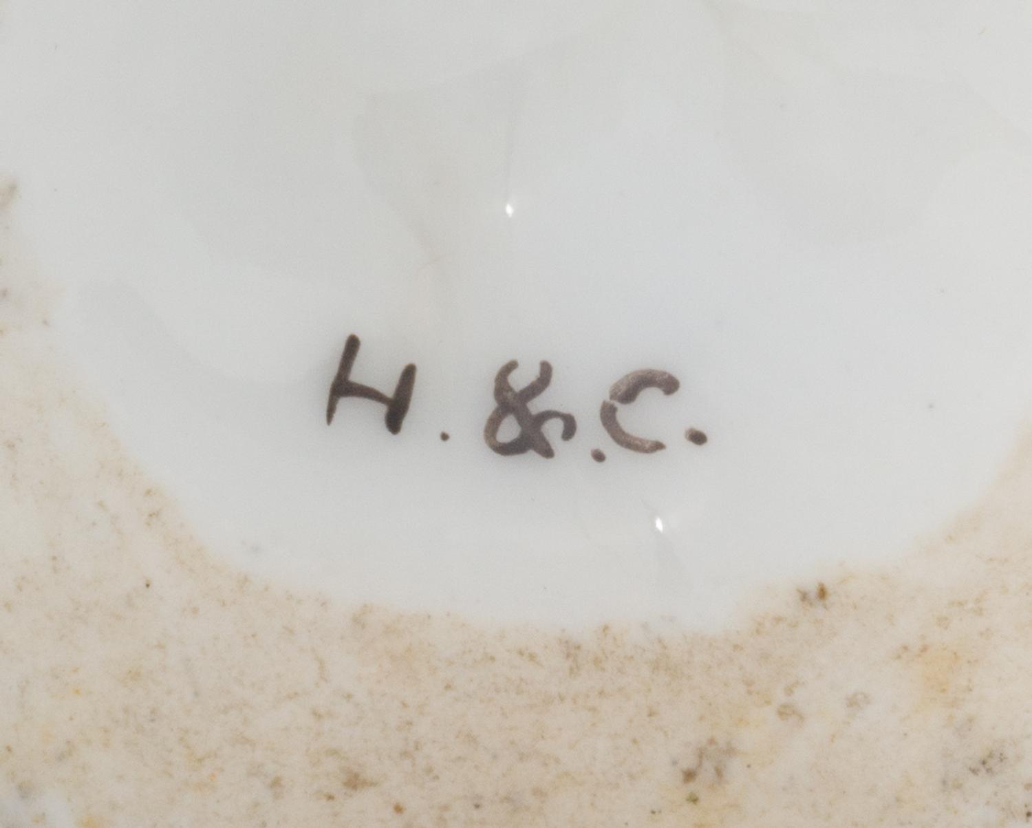A Paris Porcelain Ewer and Underplate
