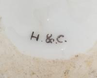 A Paris Porcelain Ewer and Underplate