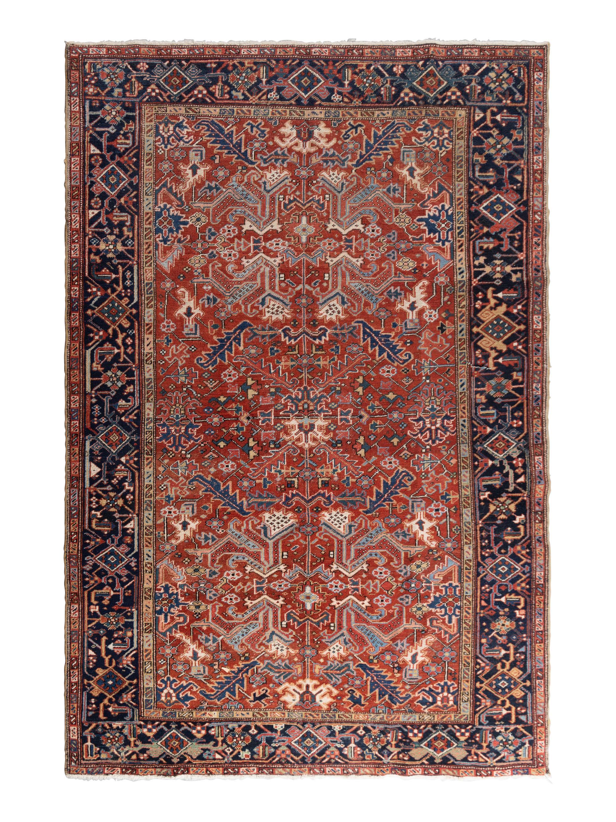 A Heriz Wool Rug