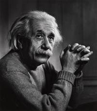 [EINSTEIN, Albert]. KARSH, Yousuf (1908-2002), photographer. Group of 4 photographs of Albert Einstein. Ca 1948 (but printed later, ca 1959).