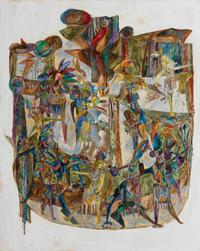 Maria Vescial (American, 20th century) — Rain Dance, 1968
