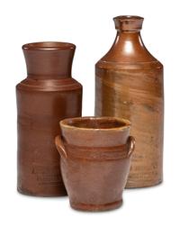 Two American Bottle Company 'Vitreous Stone' Bottles
