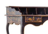An English Chinoiserie Decorated Desk