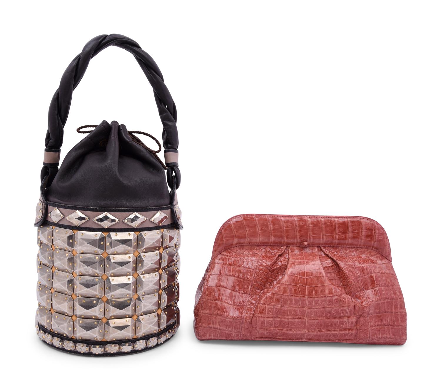 Two Designer Bags: One Fendi and One Nancy Gonzalez