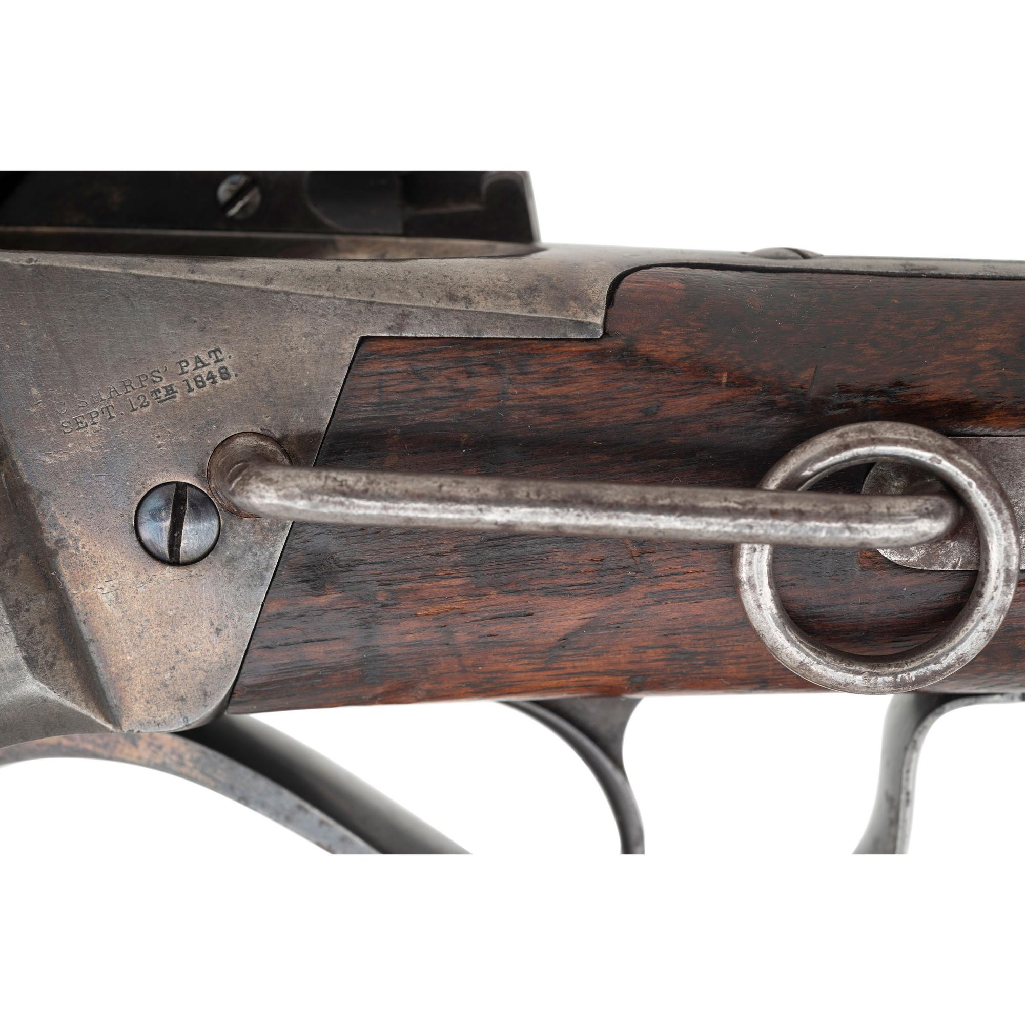 Rare Brass Mounted Sharps Model 1859 Military Carbine
