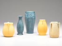 Five Mat Vases