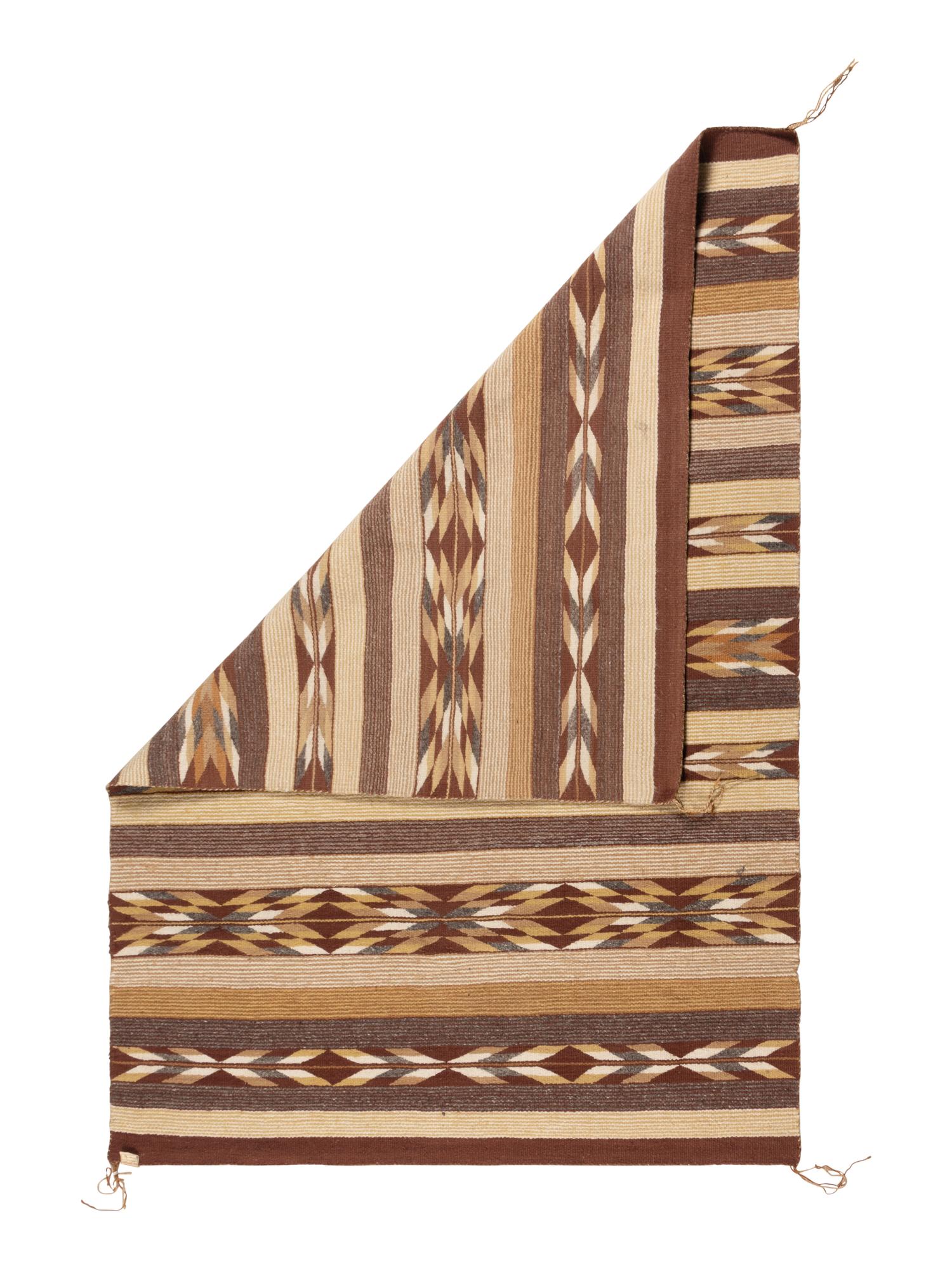 Navajo Crystal Pattern Weaving [Rug]