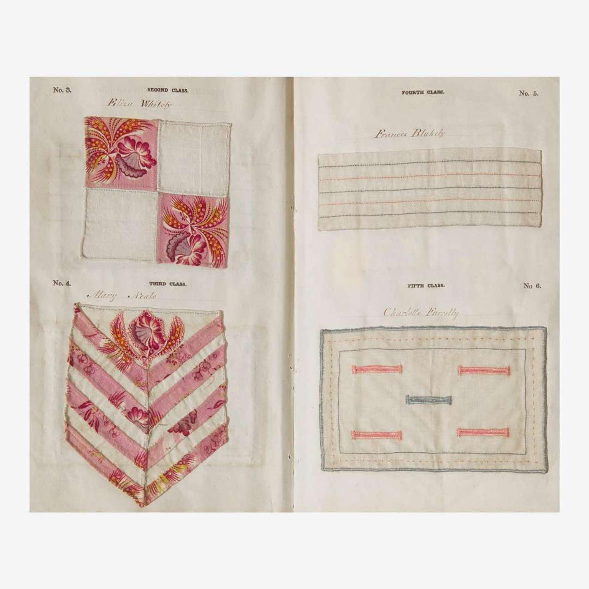 [Decorative Arts] Specimens of Needle-Work Executed in the Female Model School, Kildare Place, Dublin