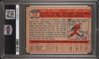 A 1957 Topps Don Drysdale Rookie Baseball Card No. 18 (PSA 4 VG-EX) from The Collection of David Eisenhower