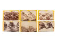 [WESTERN AMERICANA]. HILLERS, John K. (1843-1925), photographer. A group of 104 Powell Expedition stereoviews, highlighted by a view of the photographer's camera.