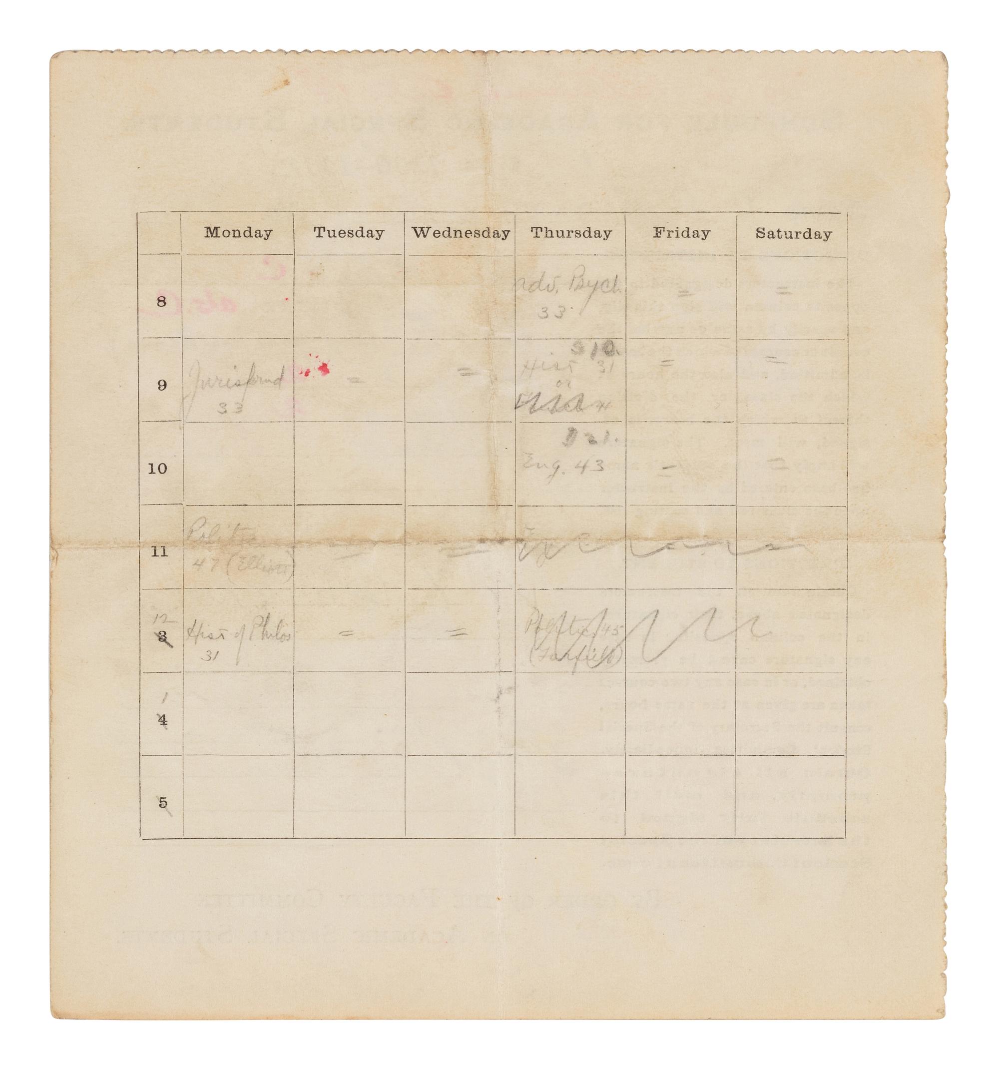 WILSON, Woodrow (1856-1924). A document signed and a group of 7 works, including: