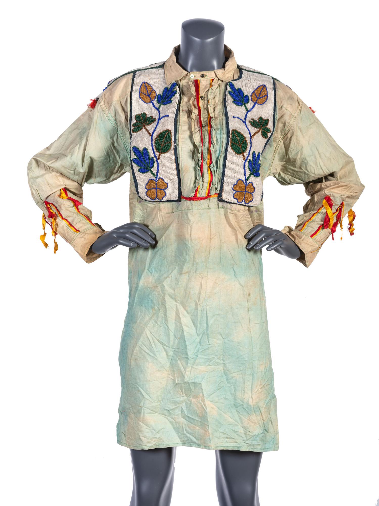 Anishinaabe Beaded Shirt