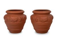 A Pair of Italian Terracotta Planters