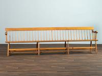 An Exceptionally Long Windsor Settle Bench
