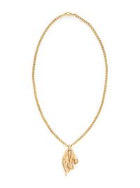 YELLOW GOLD AND DIAMOND PANTHER PENDANT/NECKLACE