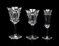 A Baccarat Malmaison Stemware Service