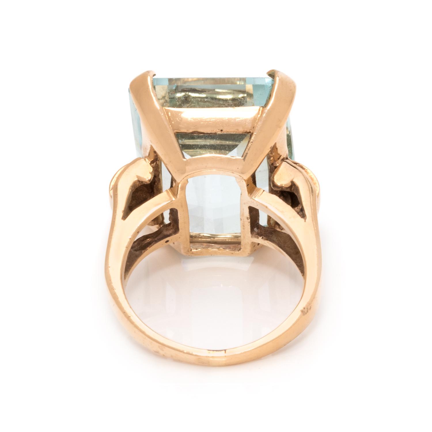 AQUAMARINE RING
