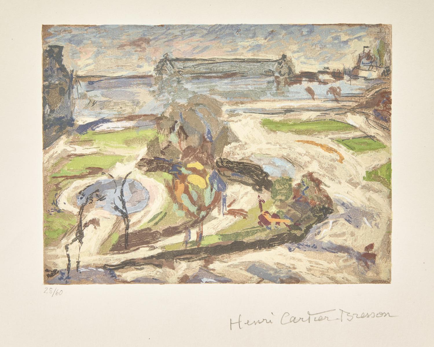 [Limited Editions Club] Cartier-Bresson, Henri. Portfolio for "Vowels"