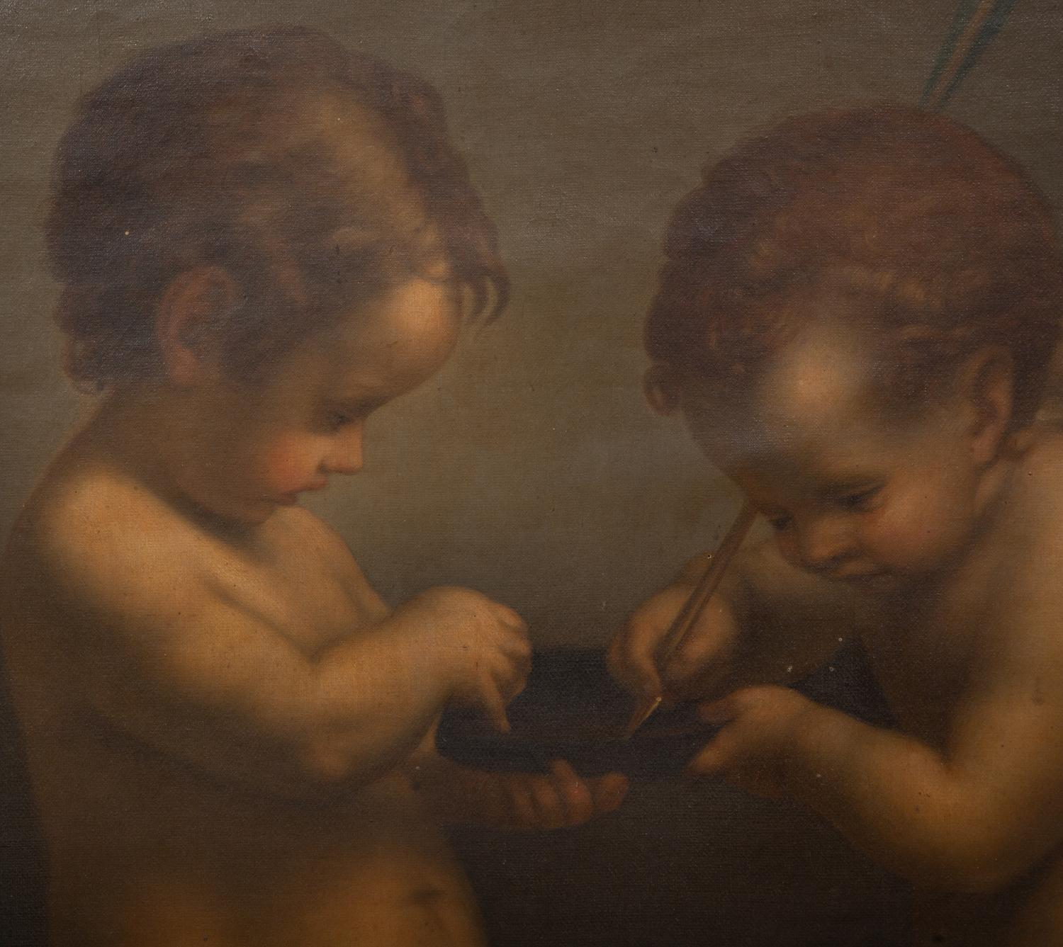 Putti Sharpening Arrows