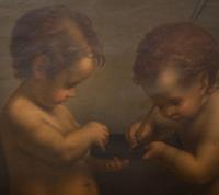 Putti Sharpening Arrows
