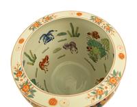 A Chinese Imari Palette Porcelain Jardiniere