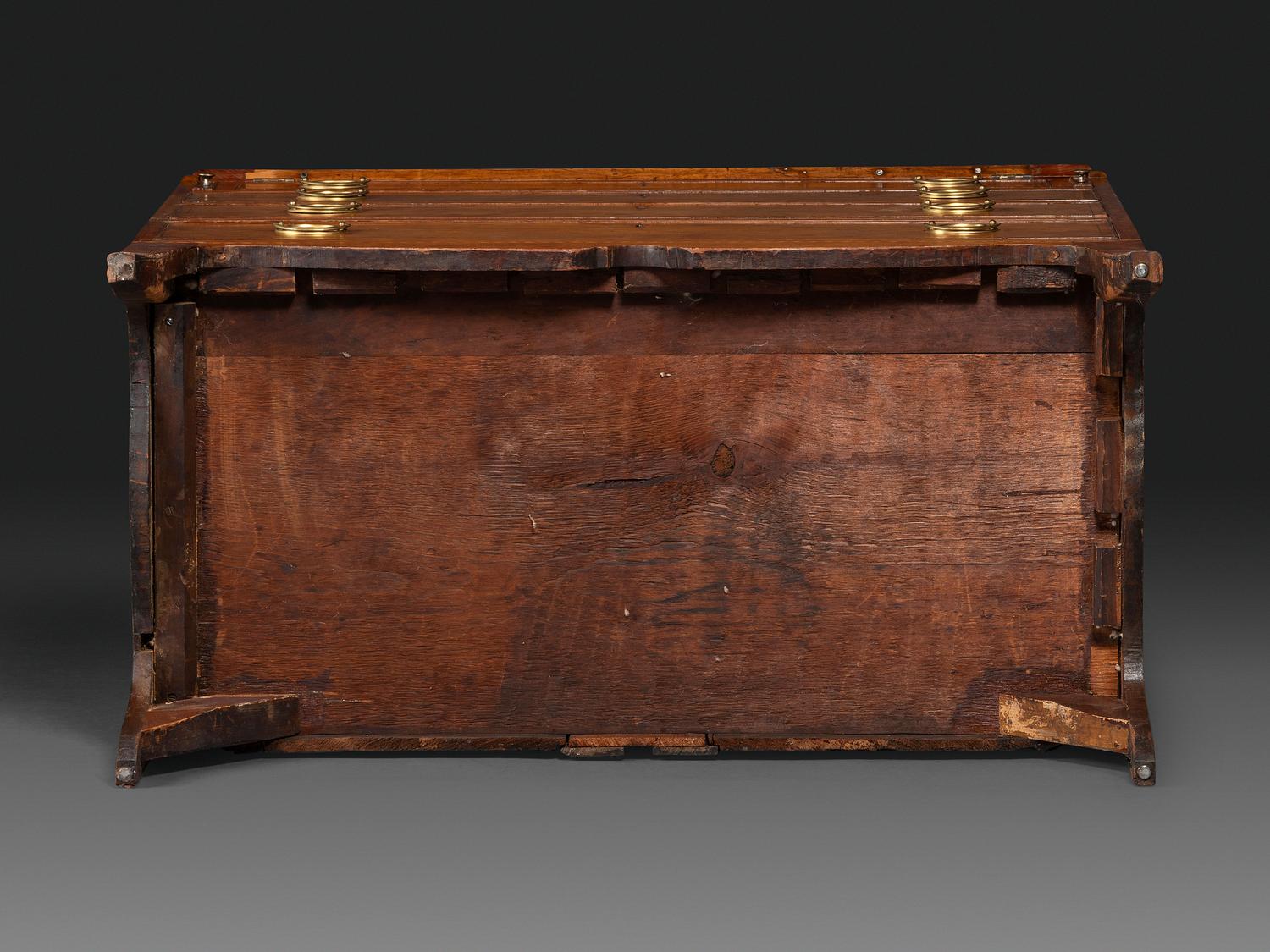 A Federal Inlaid Cherrywood Slant-Front Desk