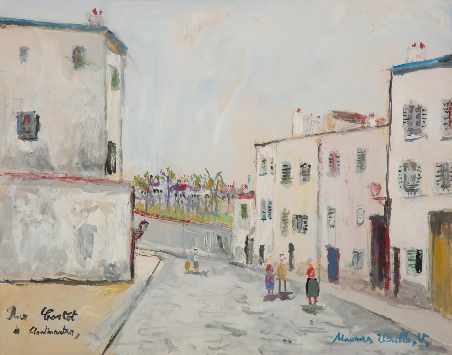 Rue Cortot à Montmartre