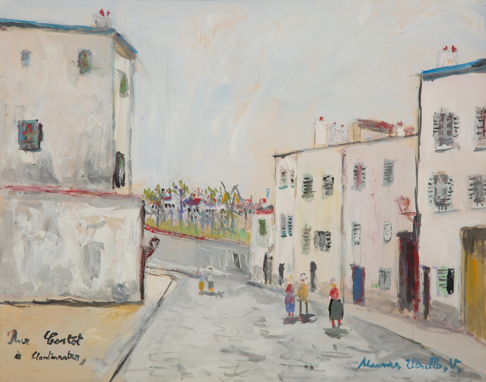Rue Cortot à Montmartre
