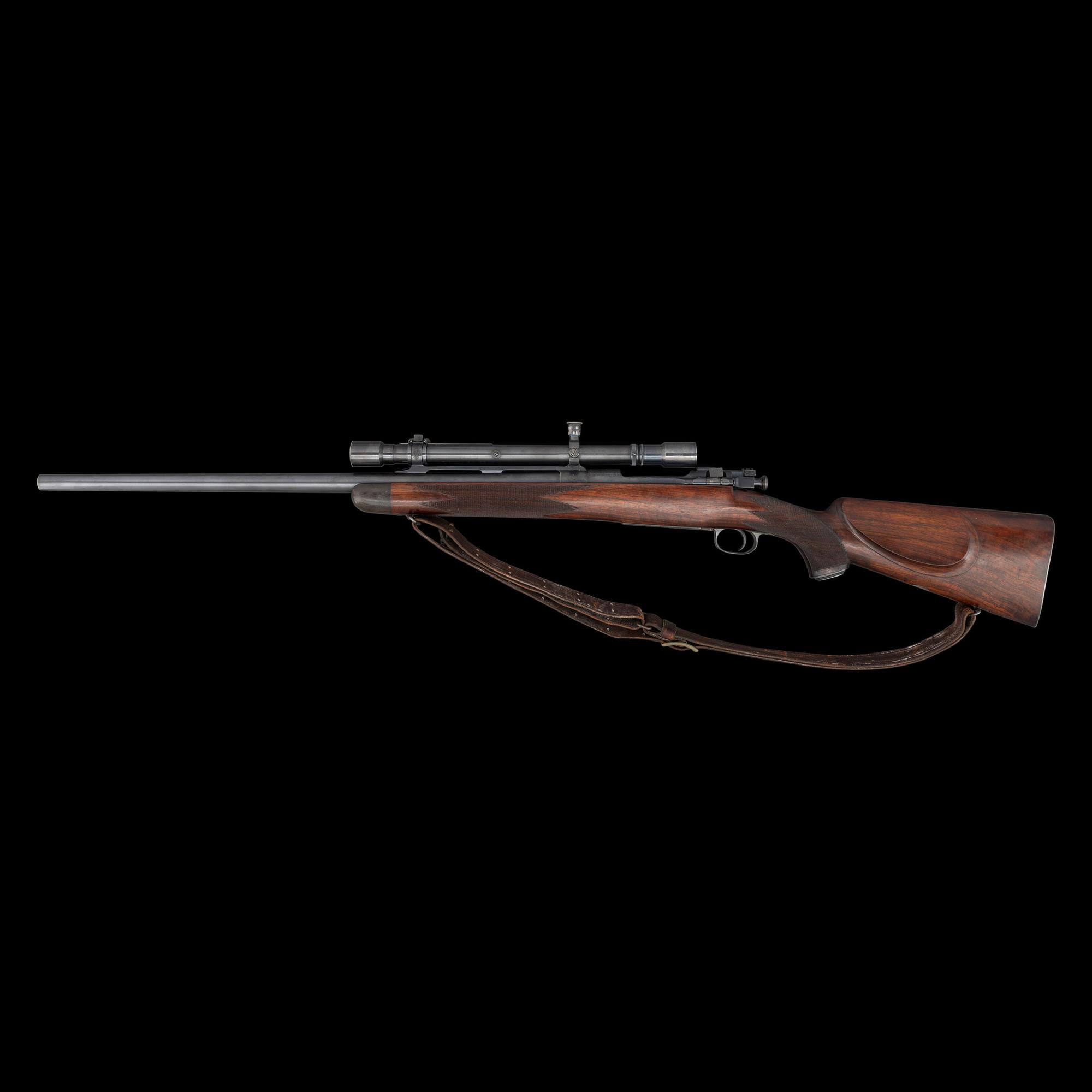 **Griffin & Howe .22 Caliber Model 1903 with J. Unertl Scope