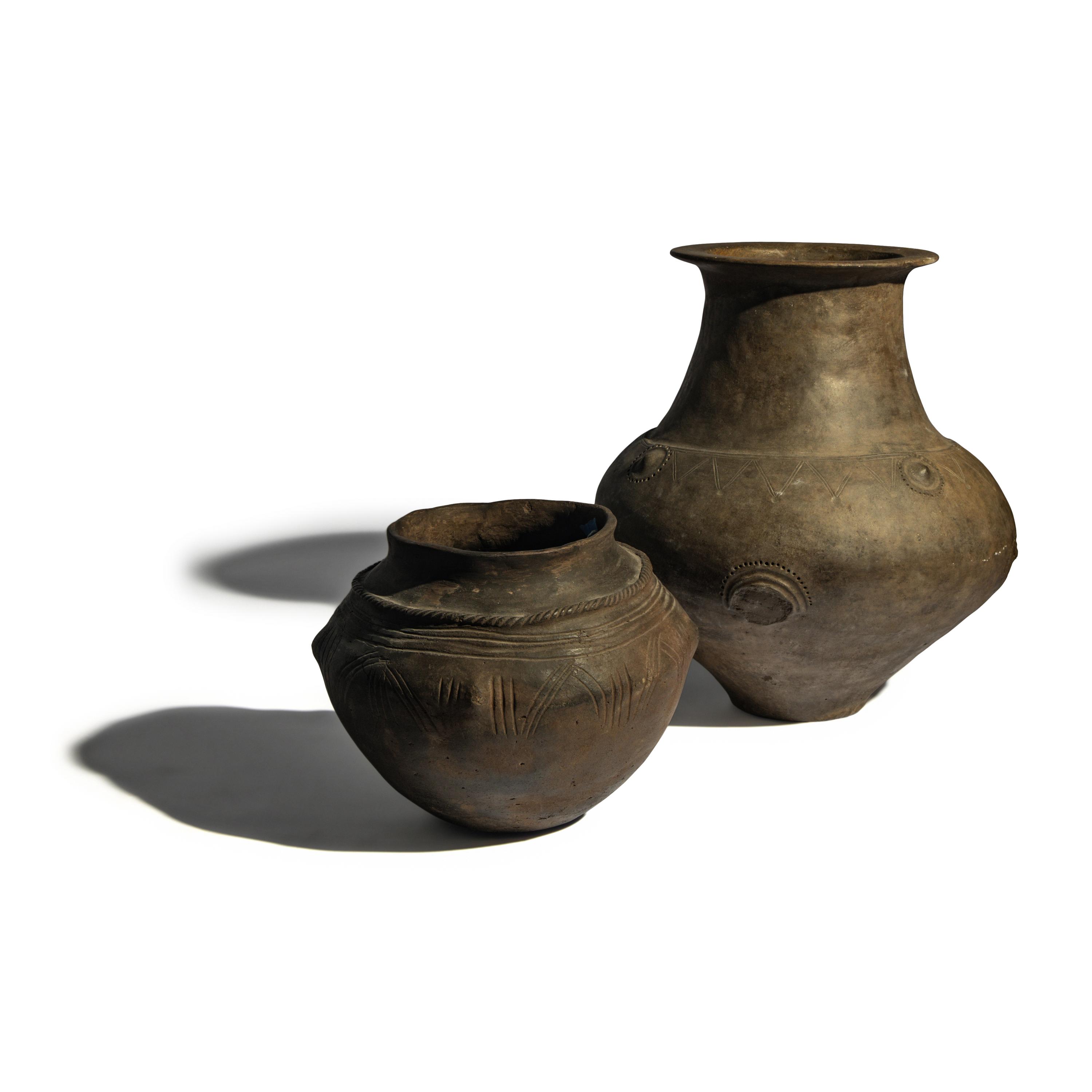 Two Bronze Age Terracotta Vessels
