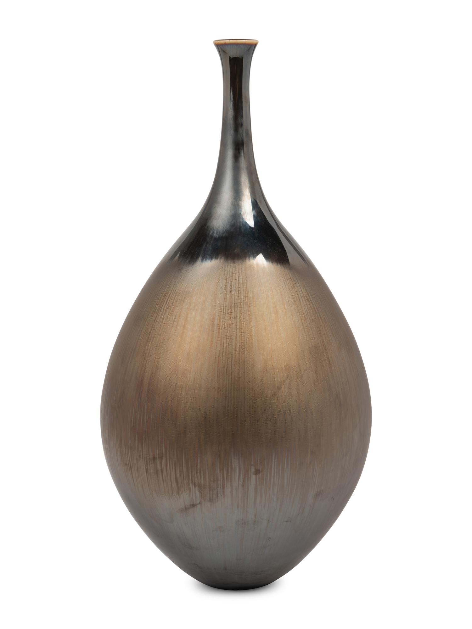 Vase with Silver Glaze