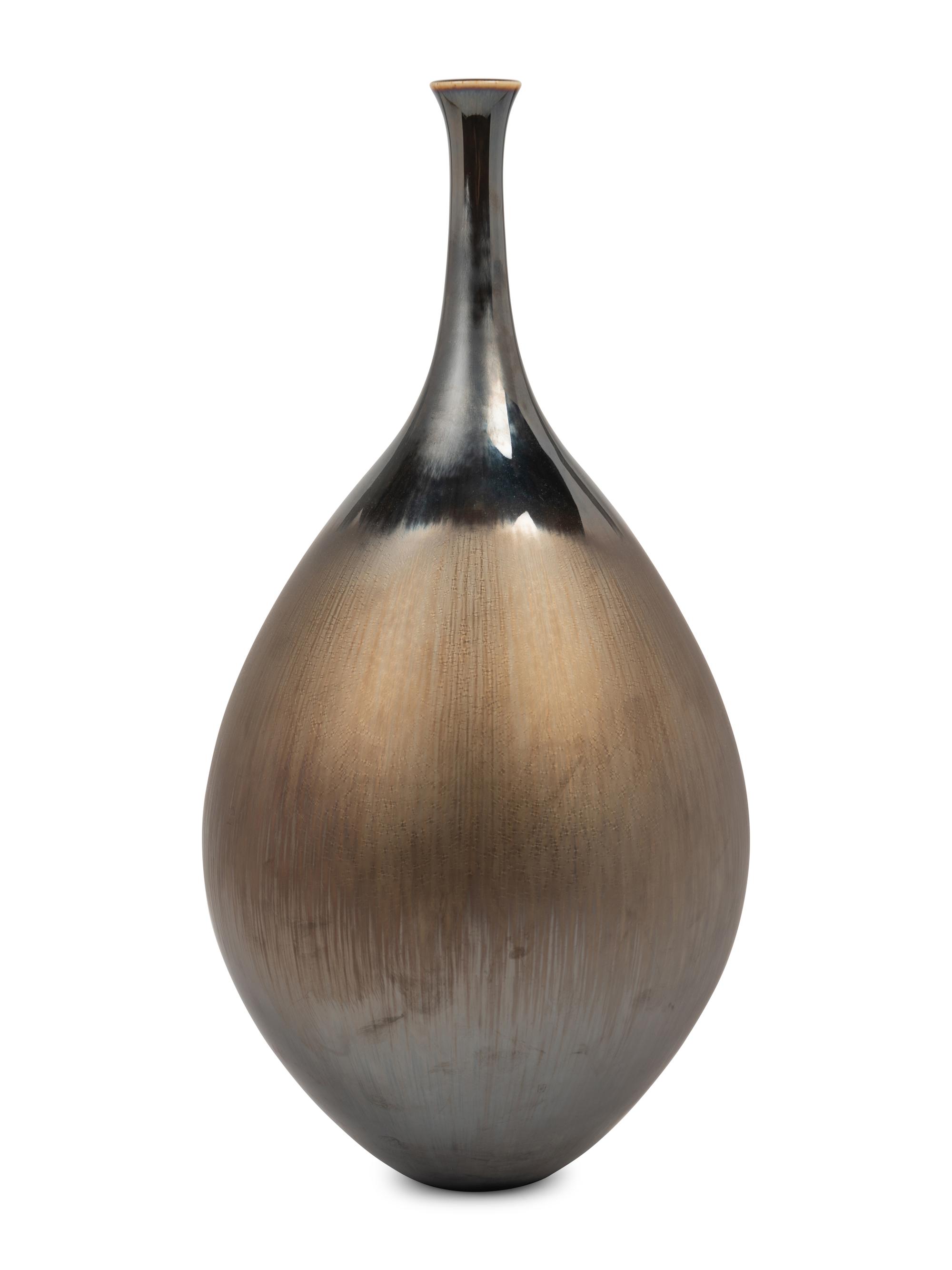 Vase with Silver Glaze