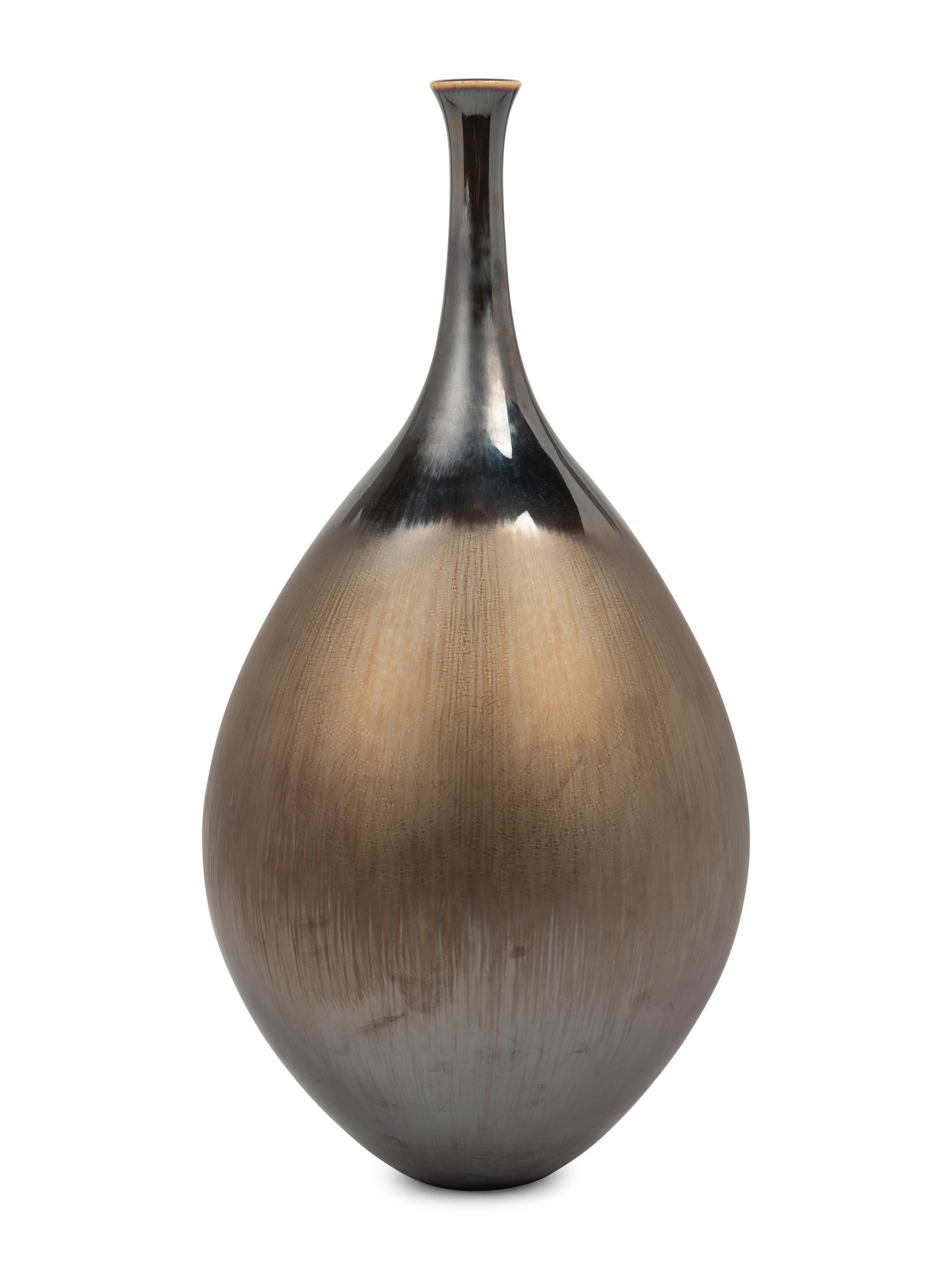 Vase with Silver Glaze
