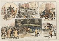 [HARPER'S WEEKLY]. A group of approximately 20 Harper's Weekly steel engravings.