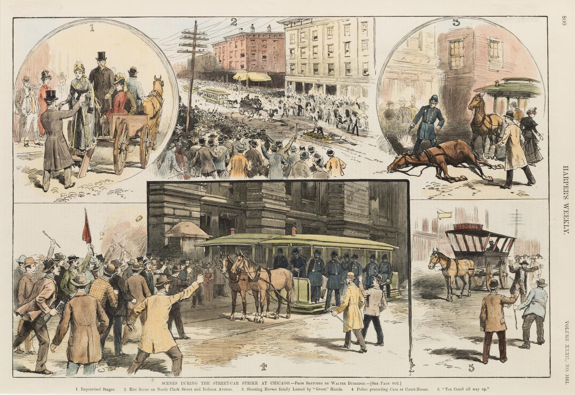 [HARPER'S WEEKLY]. A group of approximately 20 Harper's Weekly steel engravings.