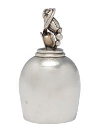 A Georg Jensen Silver Butler's Bell
